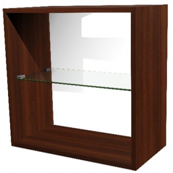 57.57 - ARMÁRIO AÉREO FIT 60 OLIVA - (SEM PORTA)