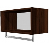59.59 - ARMÁRIO AÉREO FIT 60 OLIVA - (COM CABIDEIRO)